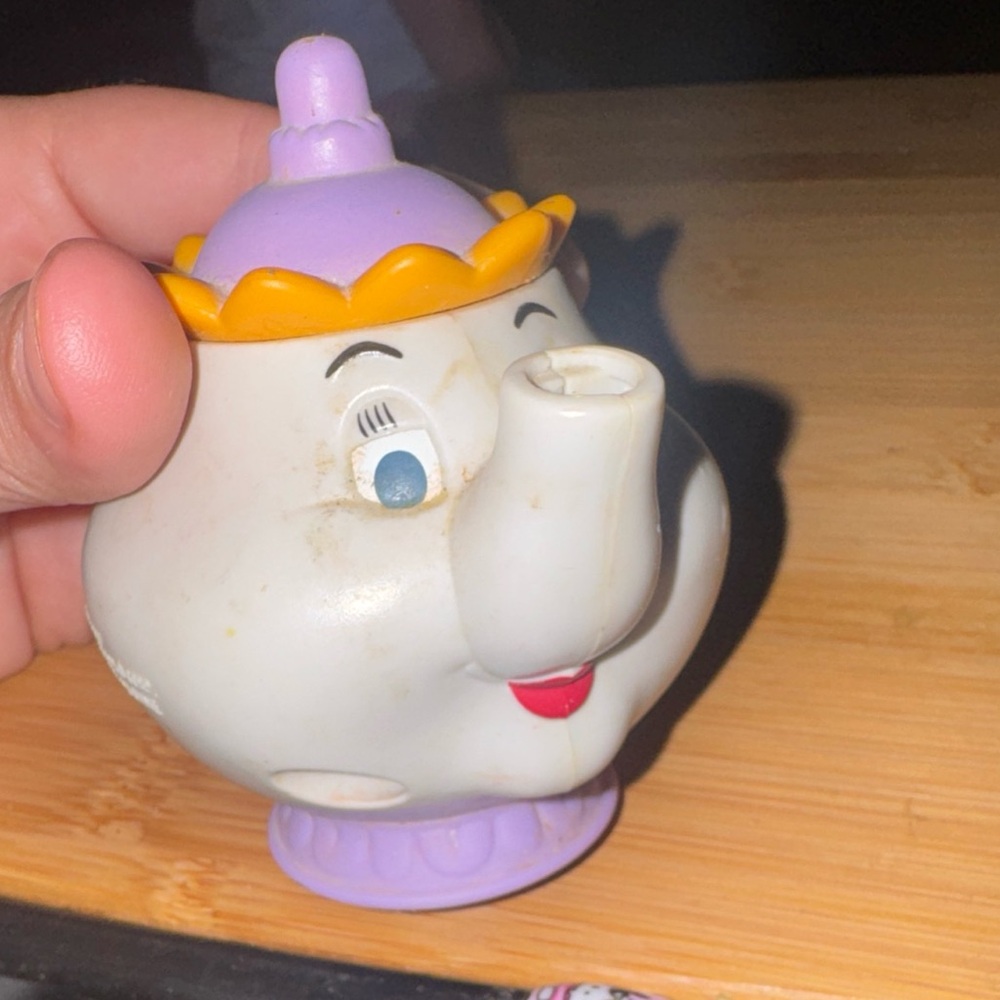 Kids Teapot Character Toy - Purple and White